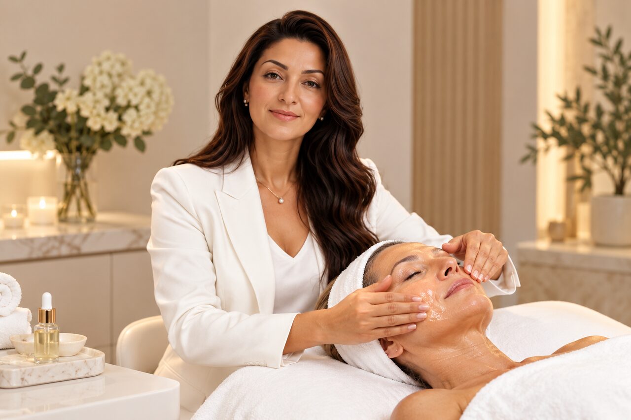 KI-Symbolbild zu Anti-Aging mit Ninva als Behandlerin